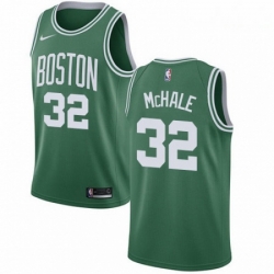 Mens Nike Boston Celtics 32 Kevin Mchale Swingman GreenWhite No Road NBA Jersey Icon Edition 