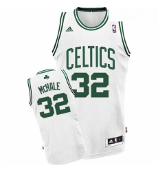 Youth Adidas Boston Celtics 32 Kevin Mchale Swingman White Home NBA Jersey 