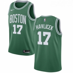 Youth Nike Boston Celtics 17 John Havlicek Swingman GreenWhite No Road NBA Jersey Icon Edition