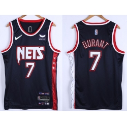 Men Brooklyn Nets Kevin Durant #7 75th Anniversary Swingman Stitched Basketball Jersey