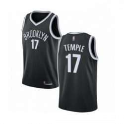 Womens Brooklyn Nets 17 Garrett Temple Swingman Black Basketball Jersey City Edition 