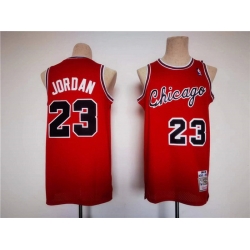 Men Chicago Bulls 23 Michael Jordan Red Stitched Jersey