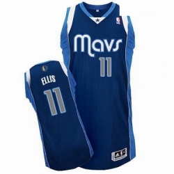 Revolution 30 Mavericks 11 Monta Ellis Navy Blue Stitched NBA Jersey 