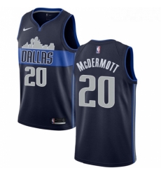 Womens Nike Dallas Mavericks 20 Doug McDermott Swingman Navy Blue NBA Jersey Statement Edition 