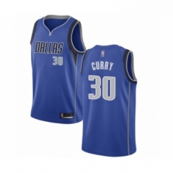 Youth Dallas Mavericks 30 Seth Curry Swingman Royal Blue Basketball Jersey Icon Edition 