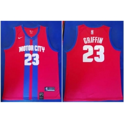 Pistons 23 Blake Griffin Red 2019 20 City Edition Nike Swingman Jersey
