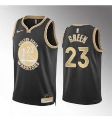 Men Golden State Warriors 23 Draymond Green Black 2024 Select Series Stitched Basketball Jersey