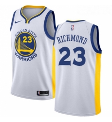 Womens Nike Golden State Warriors 23 Mitch Richmond Authentic White Home NBA Jersey Association Edition