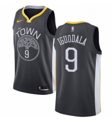 Womens Nike Golden State Warriors 9 Andre Iguodala Swingman Black Alternate NBA Jersey Statement Edition