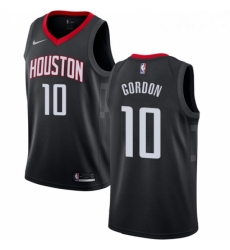 Youth Nike Houston Rockets 10 Eric Gordon Swingman Black Alternate NBA Jersey Statement Edition