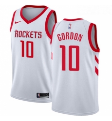 Youth Nike Houston Rockets 10 Eric Gordon Swingman White Home NBA Jersey Association Edition