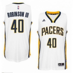 Mens Indiana Pacers 40 Glenn Robinson III adidas White Player Swingman Home Jersey 