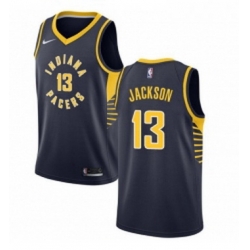 Youth Nike Indiana Pacers 13 Mark Jackson Swingman Navy Blue Road NBA Jersey Icon Edition