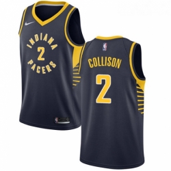 Youth Nike Indiana Pacers 2 Darren Collison Swingman Navy Blue Road NBA Jersey Icon Edition 