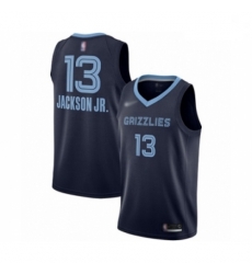 Grizzlies  13 Jaren Jackson Jr. Navy Blue Basketball Swingman Icon Edition Jersey