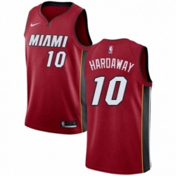 Mens Nike Miami Heat 10 Tim Hardaway Swingman Red NBA Jersey Statement Edition