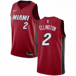 Youth Nike Miami Heat 2 Wayne Ellington Swingman Red NBA Jersey Statement Edition