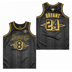 Men Legend 24 Kobe Bryant Cool Base Black Stitched Baskeball Jerseys
