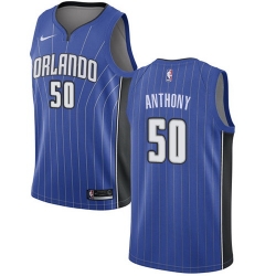 Men Nike Orlando Magic 50 Cole Anthony Royal NBA Swingman Icon Edition Jersey