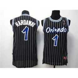 Men Orlando Magic 1 Penny Hardaway Black NBA Stitched Jersey