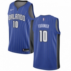 Mens Nike Orlando Magic 10 Evan Fournier Swingman Royal Blue Road NBA Jersey Icon Edition