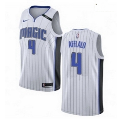 Mens Nike Orlando Magic 4 Arron Afflalo Swingman NBA Jersey Association Edition 