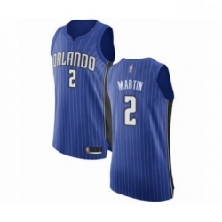 Mens Orlando Magic 2 Jarell Martin Authentic Royal Blue Basketball Jersey Icon Edition 
