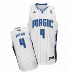 Youth Adidas Orlando Magic 4 Arron Afflalo Swingman White Home NBA Jersey 