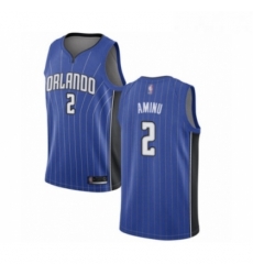 Youth Orlando Magic 2 Al Farouq Aminu Swingman Royal Blue Basketball Jersey Icon Edition 