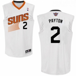 Womens Adidas Phoenix Suns 2 Elfrid Payton Authentic White Home NBA Jersey 