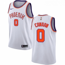 Womens Nike Phoenix Suns 0 Isaiah Canaan Swingman White NBA Jersey Association Edition 