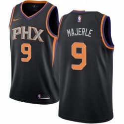 Womens Nike Phoenix Suns 9 Dan Majerle Swingman Black Alternate NBA Jersey Statement Edition