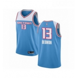 Womens Sacramento Kings 13 Dewayne Dedmon Swingman Blue Basketball Jersey 2018 19 City Edition 