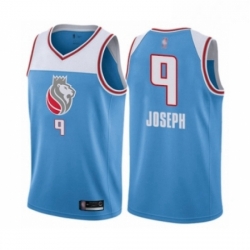 Womens Sacramento Kings 9 Cory Joseph Swingman Blue Basketball Jersey City Edition 