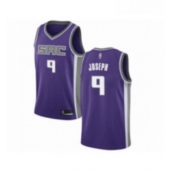 Youth Sacramento Kings 9 Cory Joseph Swingman Purple Basketball Jersey Icon Edition