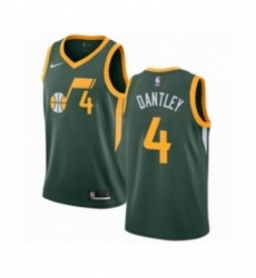 Womens Nike Utah Jazz 4 Adrian Dantley Green Swingman Jersey Earned Edition