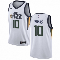 Youth Nike Utah Jazz 10 Alec Burks Swingman NBA Jersey Association Edition