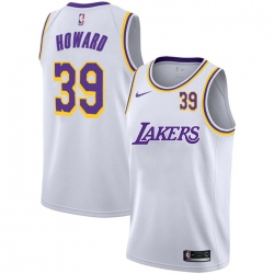 Lakers 39 Dwight Howard White 2020 2021 New City Edition Nike Swingman Jerseys