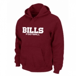 NFL Mens Nike Buffalo Bills Font Pullover Hoodie Red