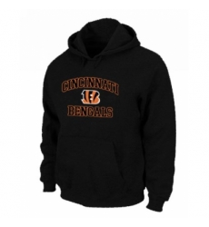 NFL Mens Nike Cincinnati Bengals Heart Soul Pullover Hoodie Black