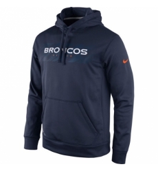 NFL Denver Broncos Nike KO Speed Wordmark Performance Hoodie 