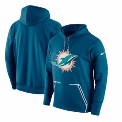 NFL Miami Dolphins Nike Champ Drive Vapor Speed Pullover Hoodie Aqua