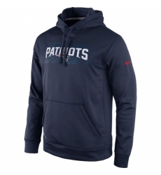 NFL New England Patriots Nike KO Speed Wordmark Performance Hoodie 