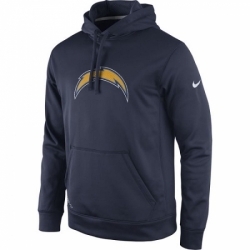 NFL Los Angeles Chargers Nike Practice Performance Pullover Hoodie Navy