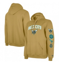 Men Charlotte Hornets Tan 2023 24 City Edition Pullover Hoodie