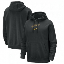 Men Golden State Warriors Black 2023 24 City Edition Essential Club Pullover Hoodie