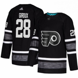 Mens Adidas Philadelphia Flyers 28 Claude Giroux Black 2019 All Star Game Parley Authentic Stitched NHL Jersey 