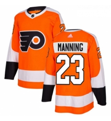 Youth Adidas Philadelphia Flyers 23 Brandon Manning Authentic Orange Home NHL Jersey 