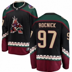 Men Adidas Arizona Coyotes 97 Jeremy Roenick Black Stitched NHL Jersey II