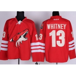 Phoenix Coyotes 13 Ray Whitney Red NHL Jerseys